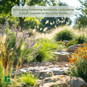 Image shows sustainable landscaping ideal for colder months
