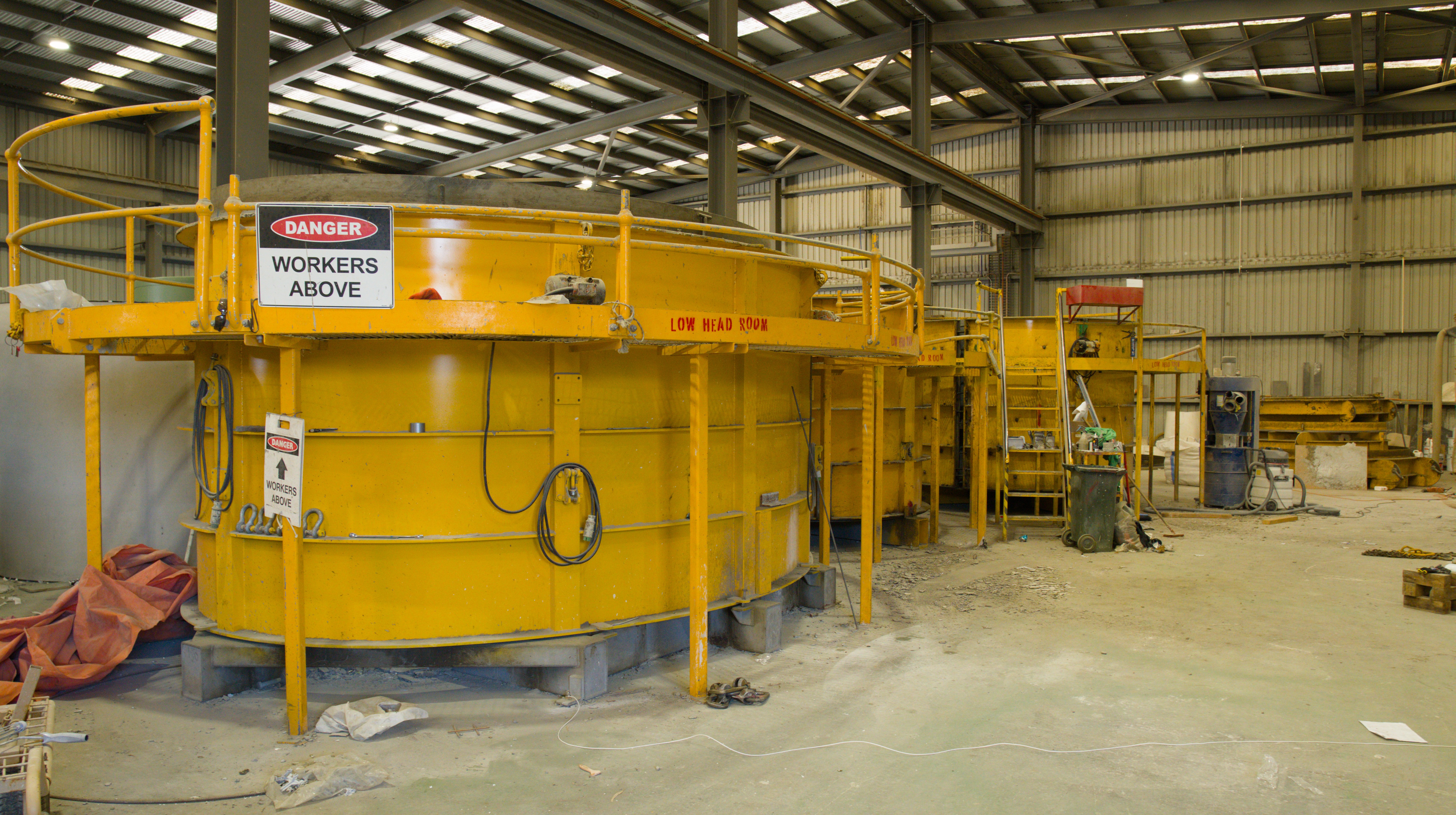 Pump station mould